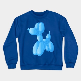 Blue Poodle Crewneck Sweatshirt